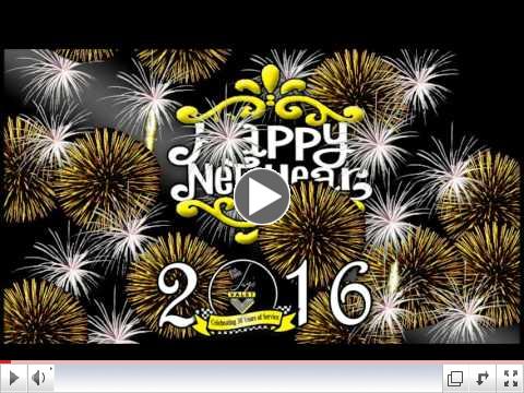 new year 2015 video image